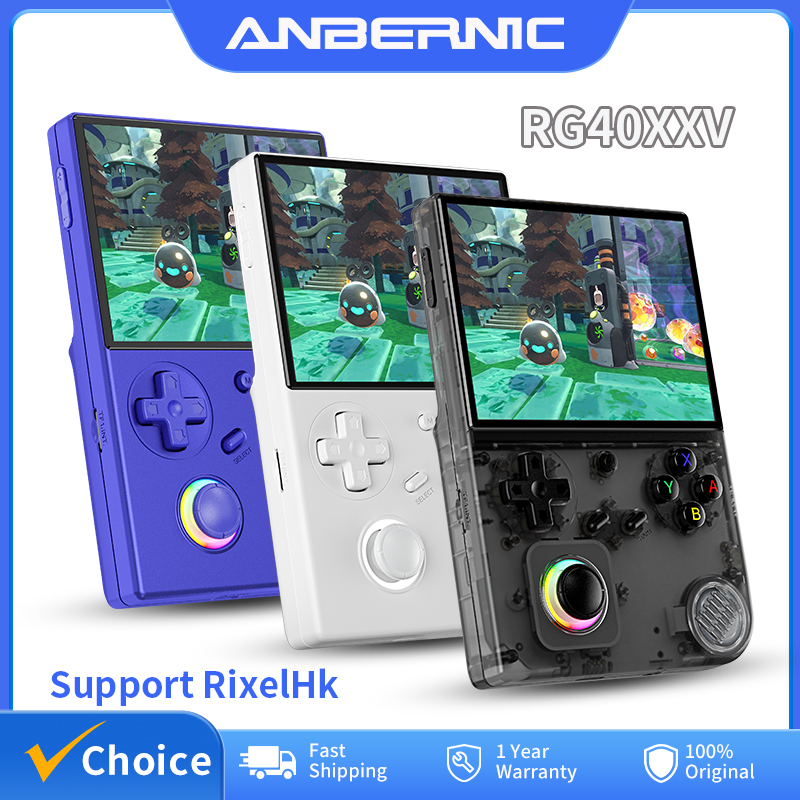 Gaming Console For Sale - ANBERNIC RG40XXV Retro Handheld Game Console