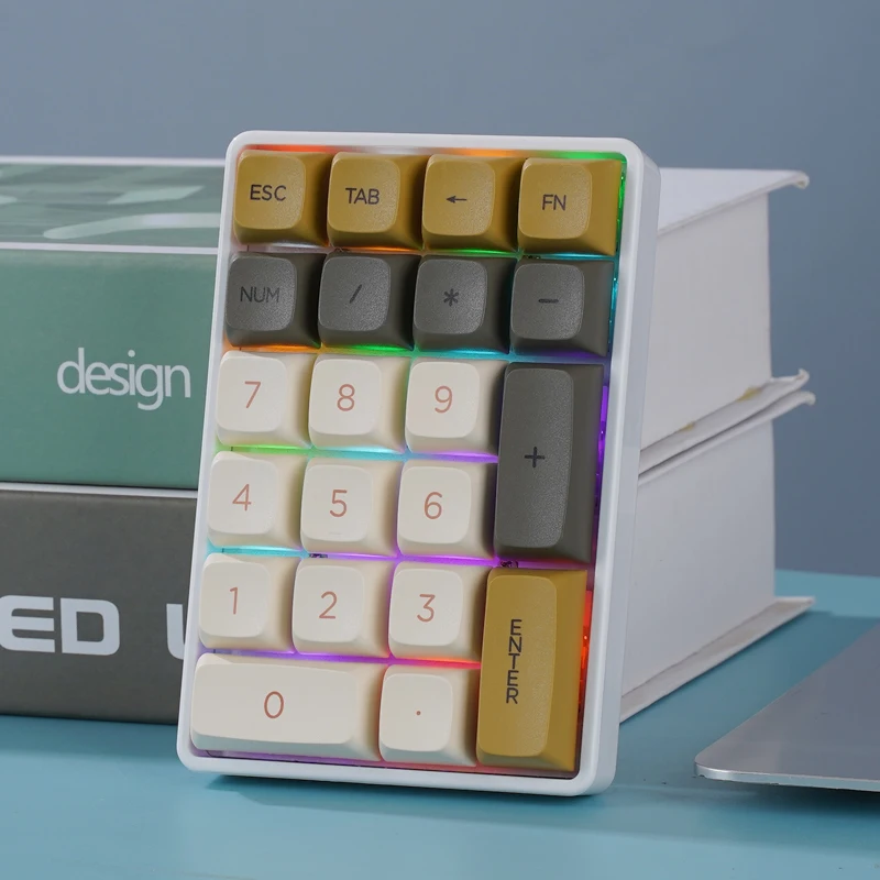Q21 Gaming Console - ATTACK SHARK K21 Mechanical Keyboard, Colourful