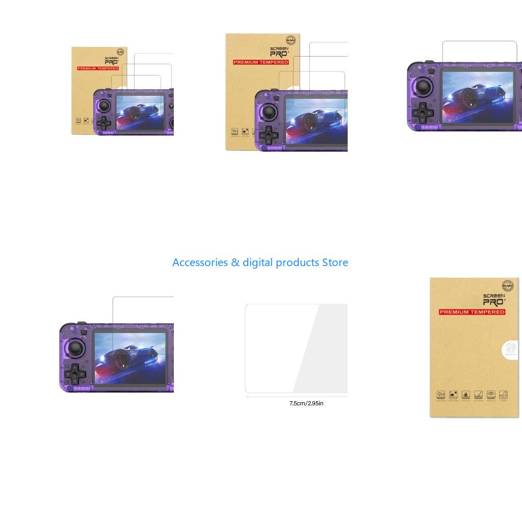 Gaming Console R36H - 77JD Tempered Glass Screen Film Guard