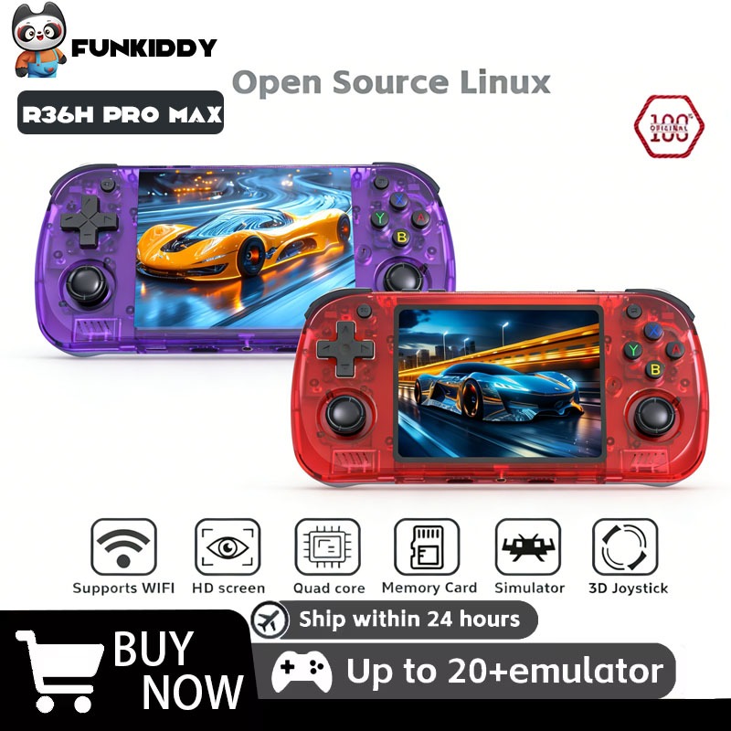 Gaming Console R36H - FUNKIDDY Game Console R36H PRO MAX