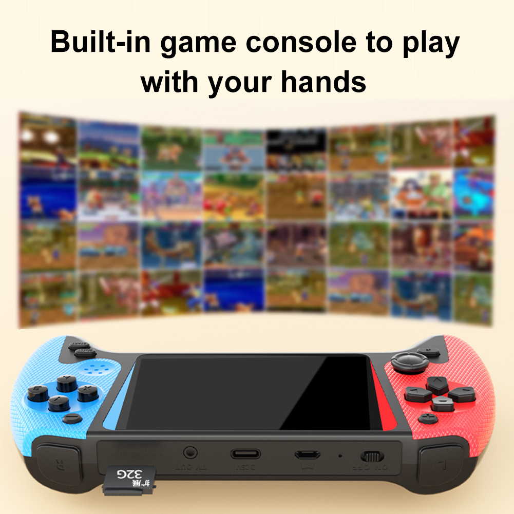 Q21 Gaming Console - X9 Handheld Game Console 3.5inch LCD