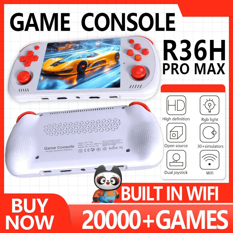 Gaming Console R36H - FUNKIDDY New R36H PRO MAX Handheld