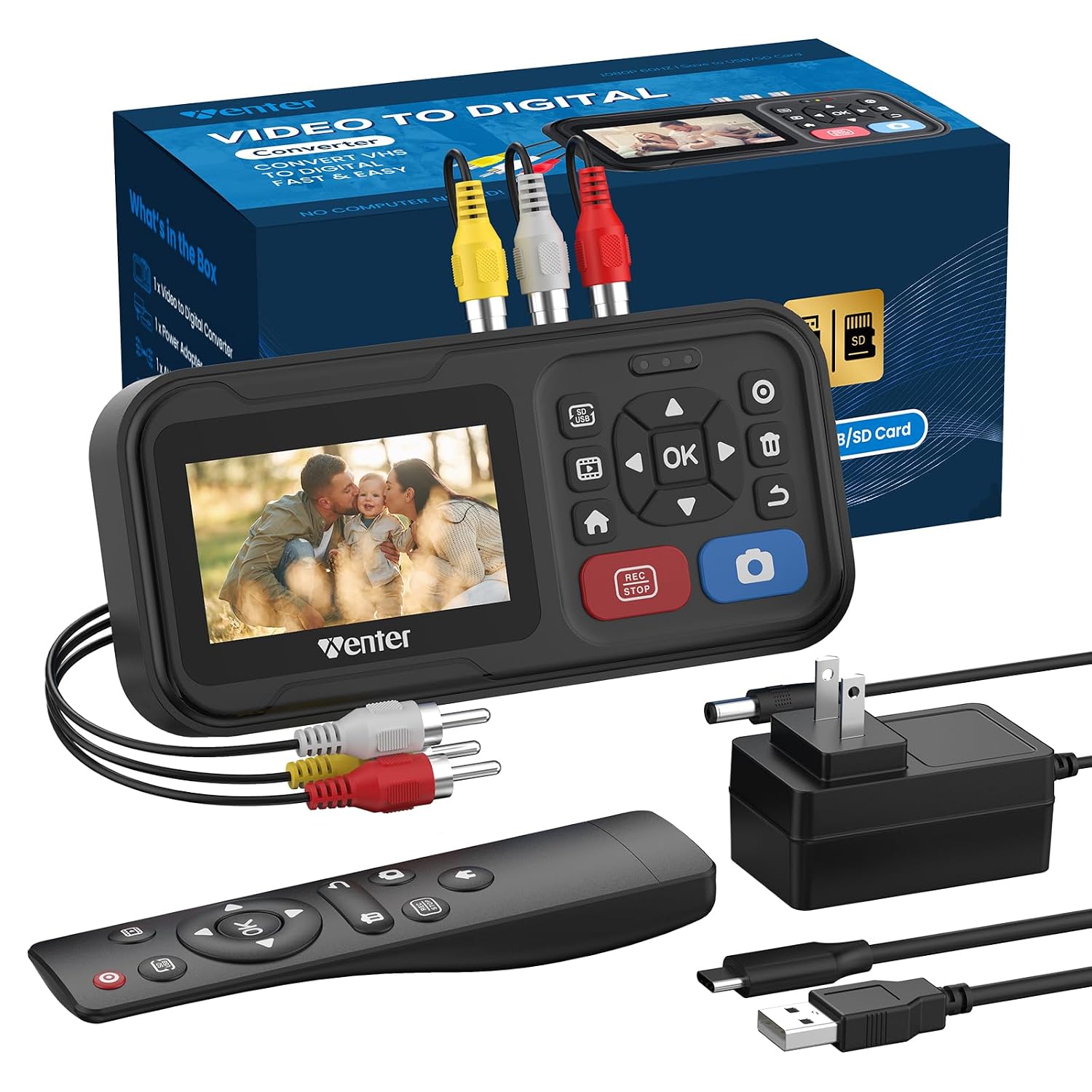 Gaming Console Mini - HD Video Capture Recorder for Converting
