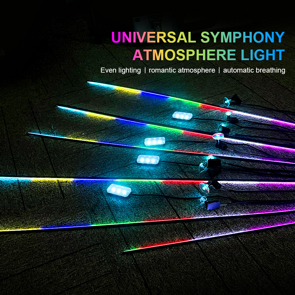 18 in 1 64 Color RGB Symphony  - Led Gaming Light Strip 评论和价格