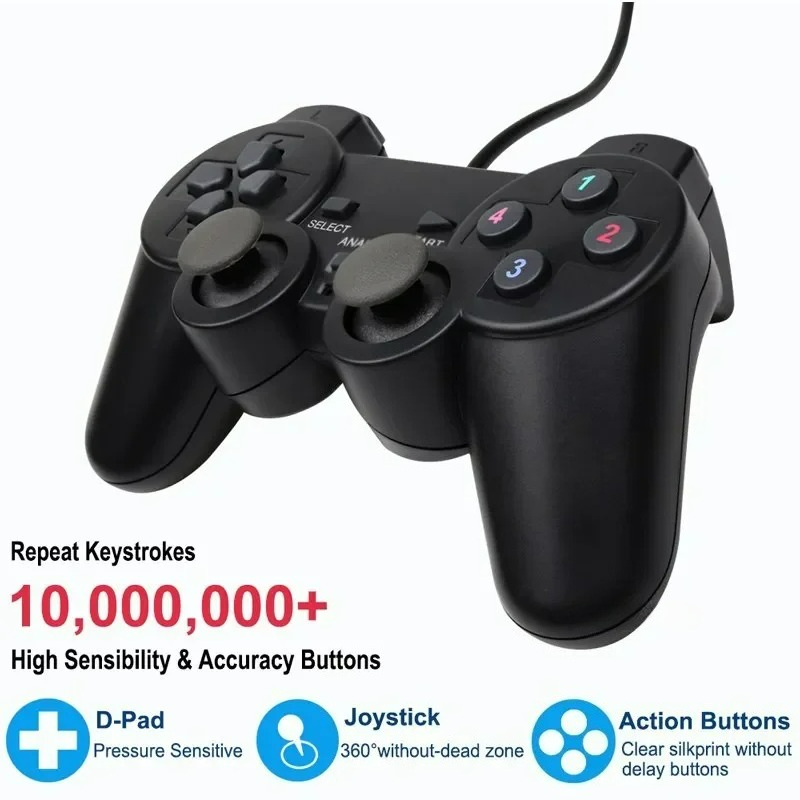 Wired USB PC Gaming Joystick G - Laptop Gaming Console 评论和价格