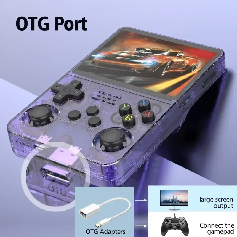 Portable R36S R36H Retro Gamin - Gaming Console R36H 评论和价格