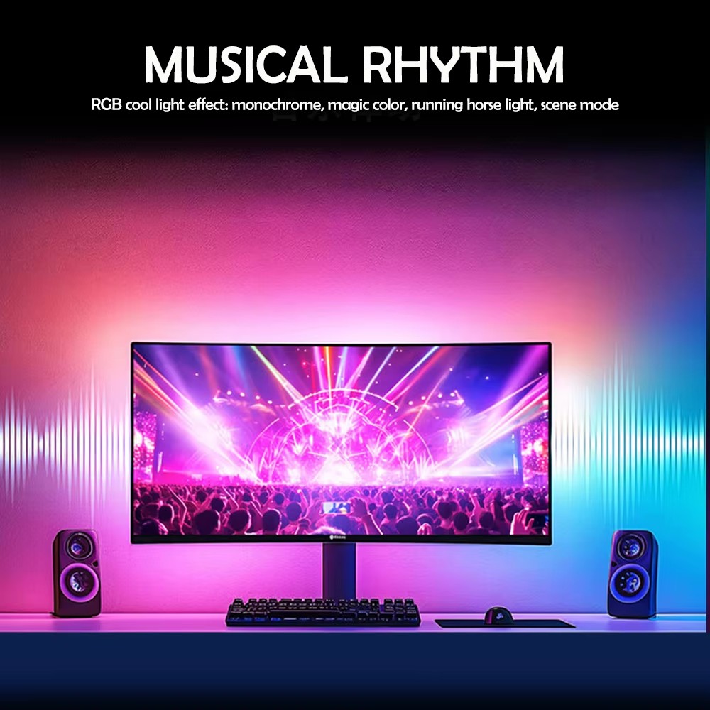 RGB Gaming Lights Strip Monito - Led Gaming Light Strip 评论和价格