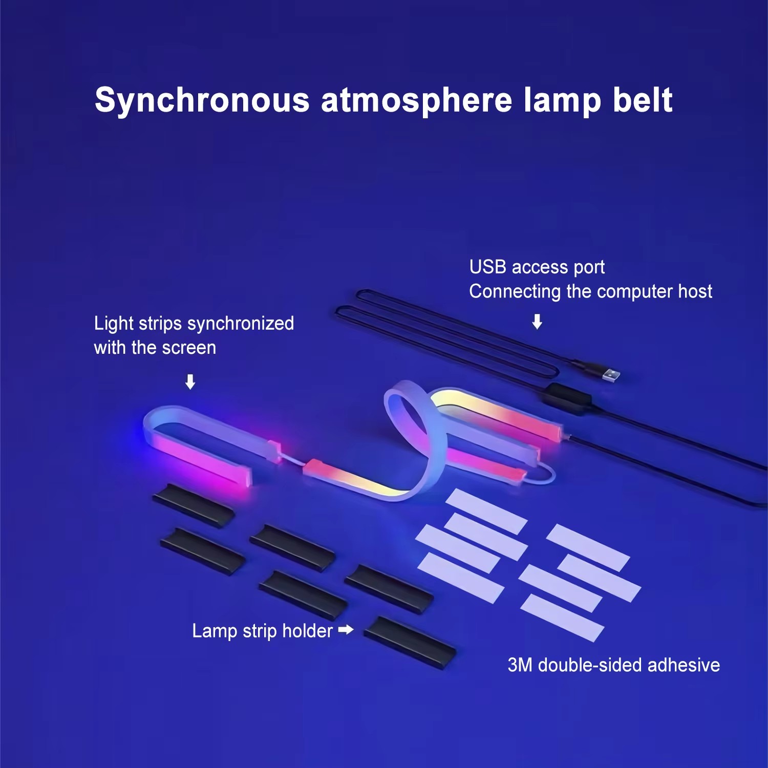RGB Gaming Lights Strip Monito - Led Gaming Light Strip 评论和价格