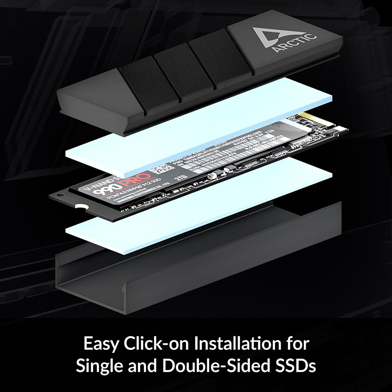 ARCTIC M2 Pro Black heatsink C - Gaming Console In 评论和价格