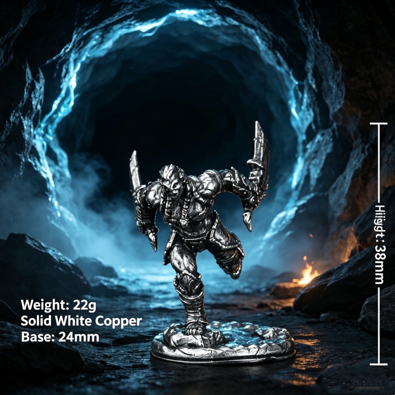 Orc Warrior Miniature Metal Fi - Gaming Console Mini 评论和价格