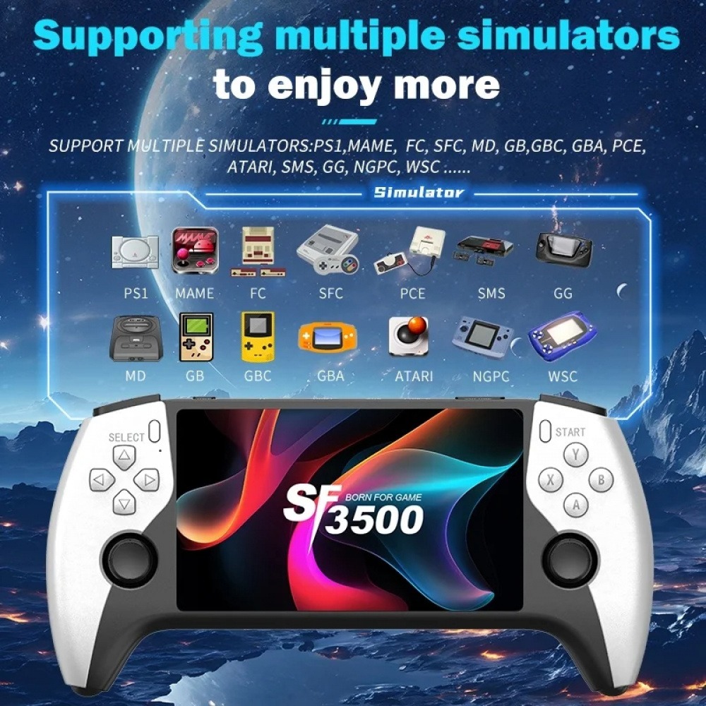 SF3500 5-inch Large Screen Dua - Q21 Gaming Console 评论和价格