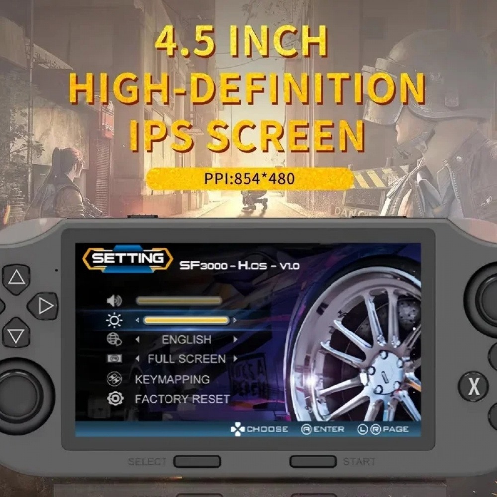 SF3000 Retro Handheld Game Con - Q21 Gaming Console 评论和价格