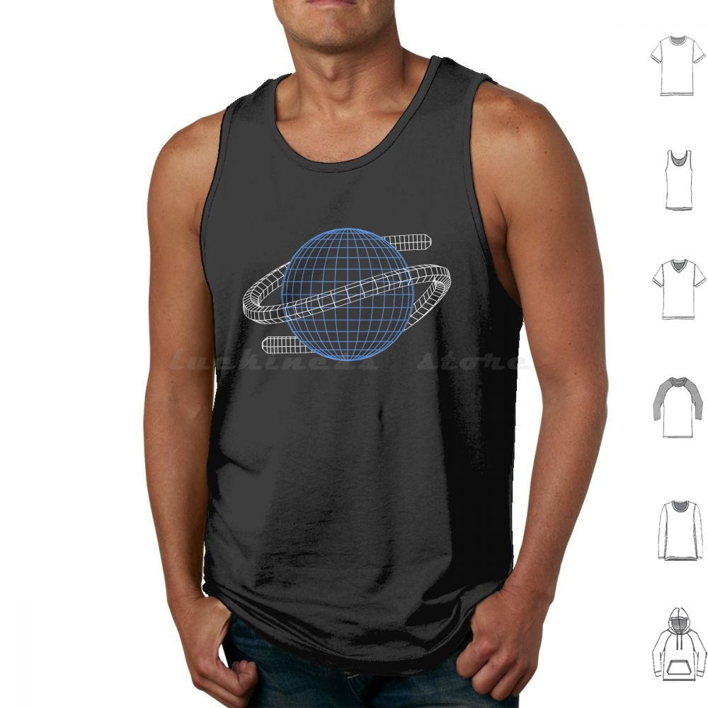 Saturn Wireframe Tank Tops Pri - Gaming Console In 90S 评论和价格
