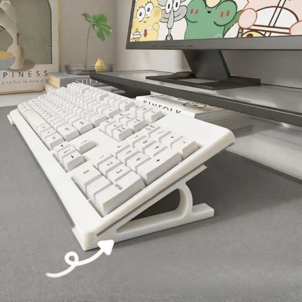 2pc Ergonomic Keyboard Riser F - Gaming Console Keyboard 评论和价格
