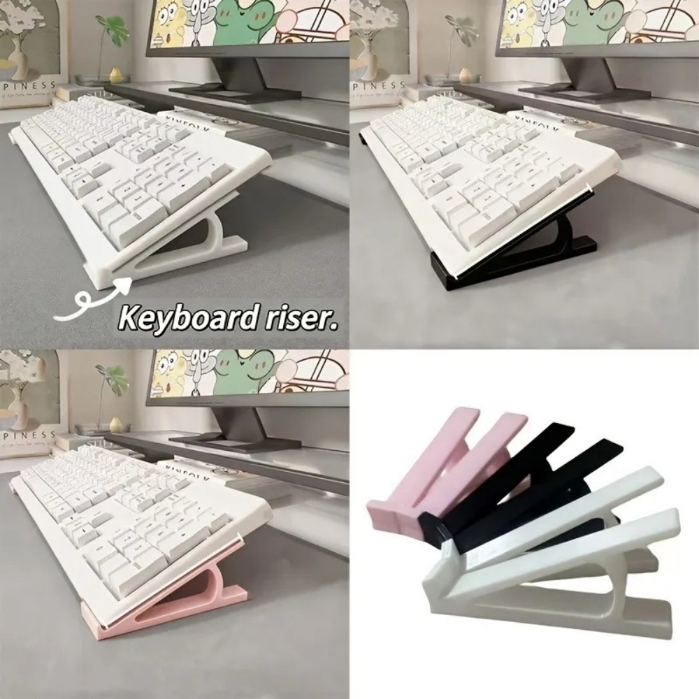 2pc Ergonomic Keyboard Riser F - Gaming Console Keyboard 评论和价格