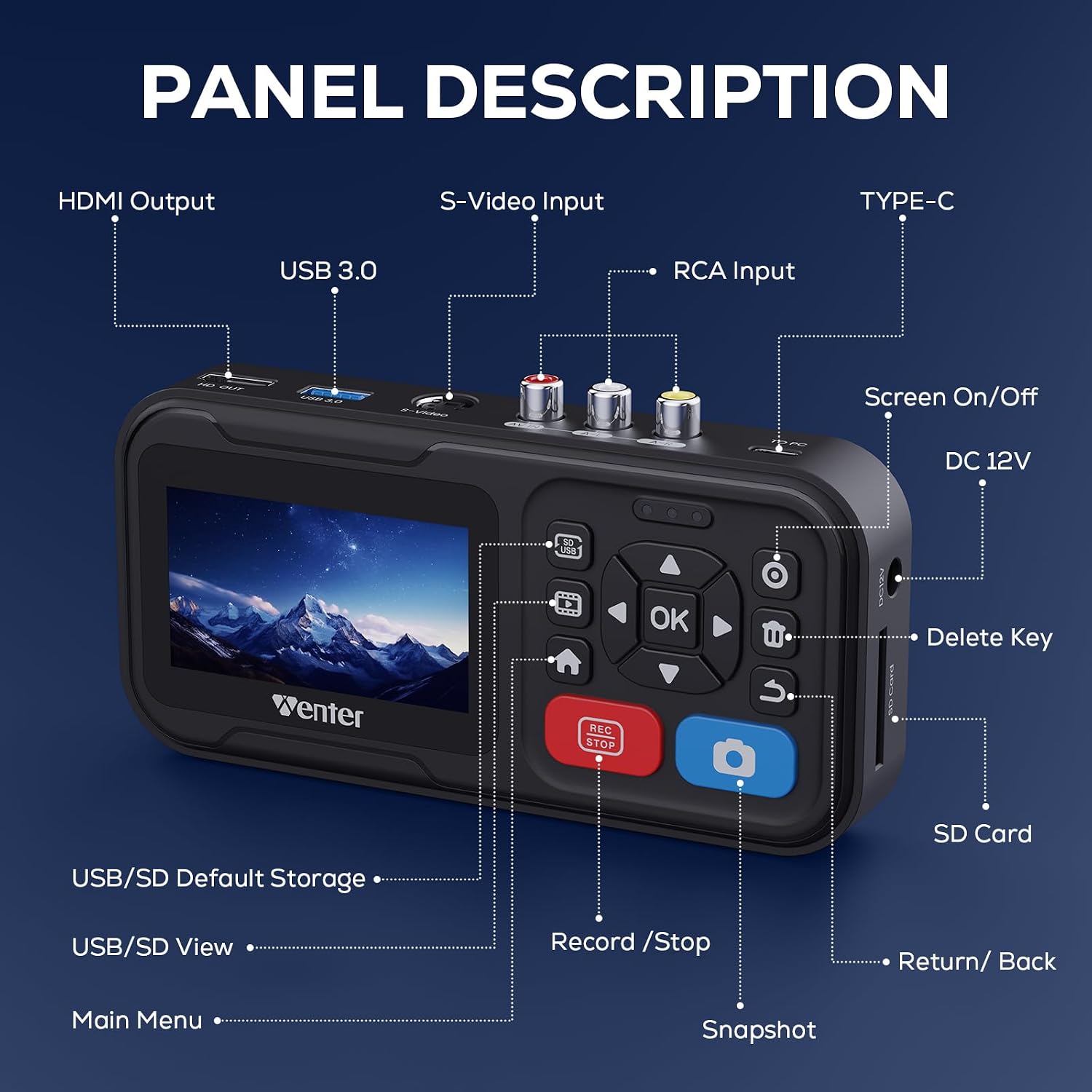 HD Video Capture Recorder for  - Gaming Console Mini 评论和价格