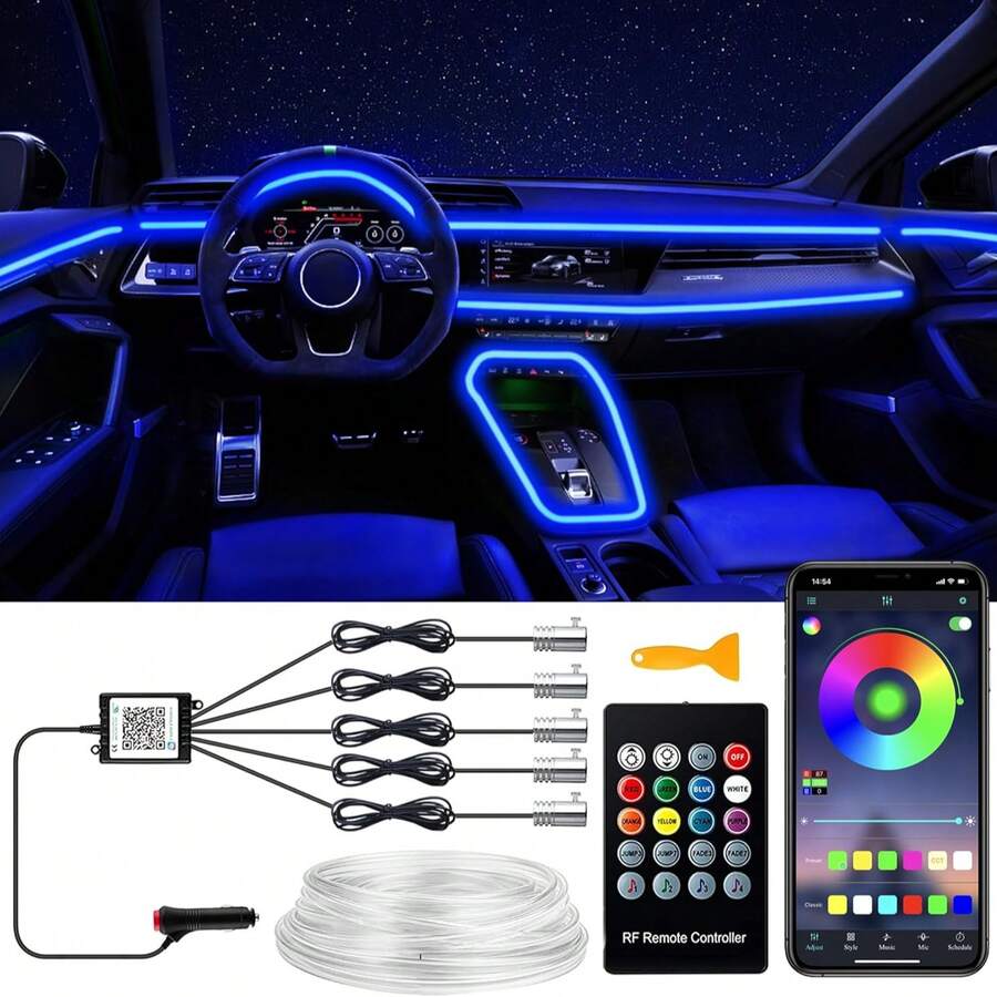 RGB 5-In-1 Ambient Lighting Ki - Led Gaming Light Strip 评论和价格