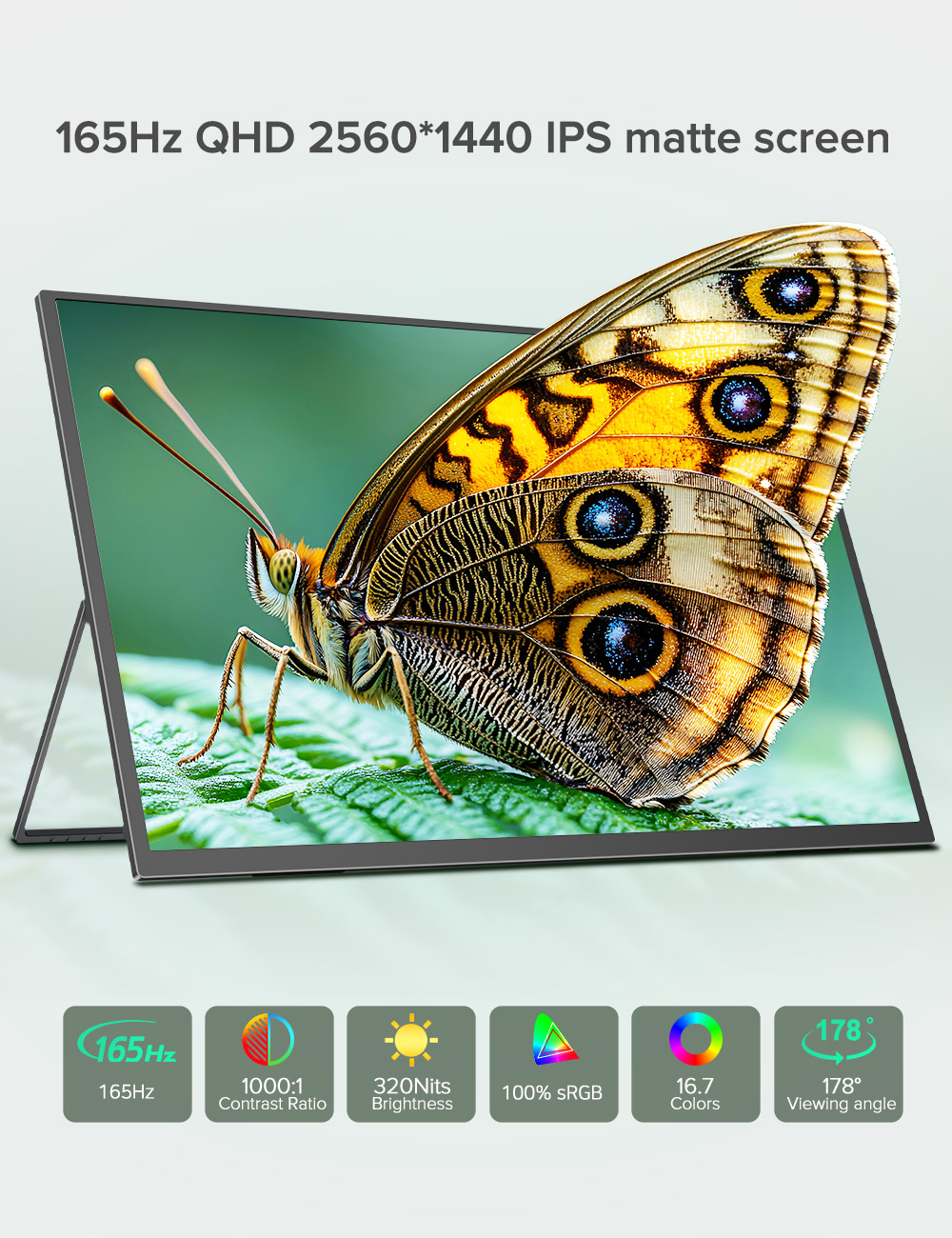 UPERFECT 24.5' 2K Computer Dis - Laptop Gaming Console 评论和价格