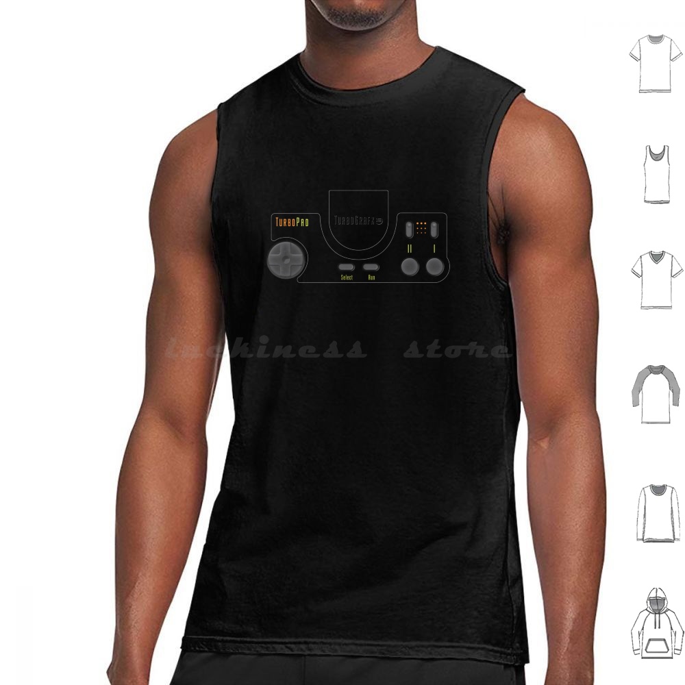 Turbo Pad Tank Tops Vest Sleev - Gaming Console In 90S 评论和价格