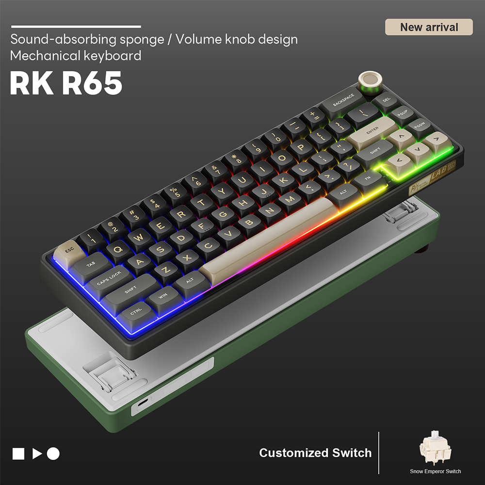 RK Royal Kludge R65 Gasket Wir - Q21 Gaming Console 评论和价格